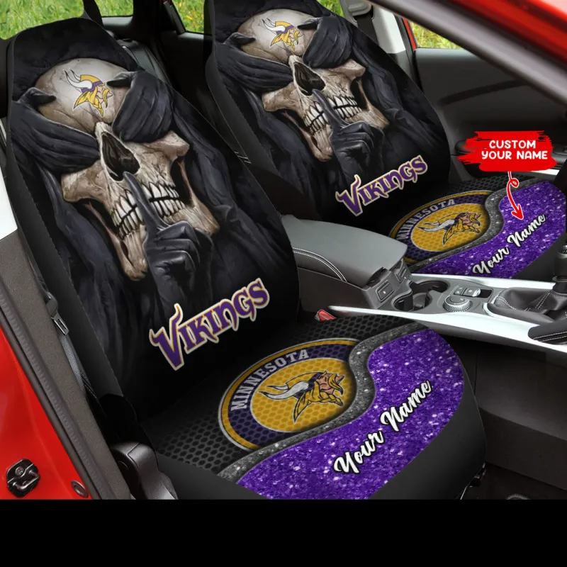 Minnesota Vikings Personalized Car Seat Covers