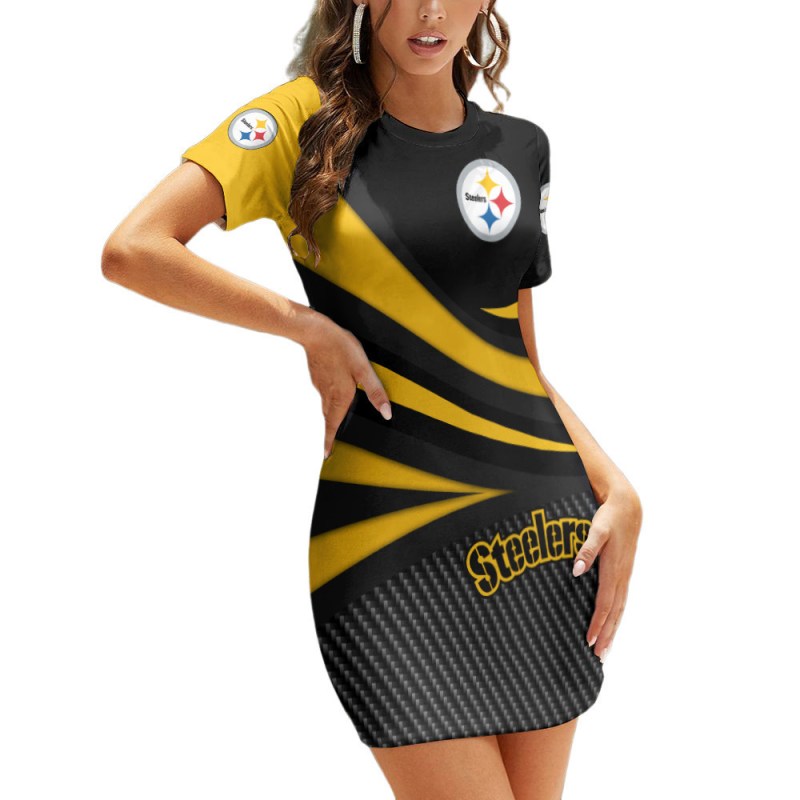 Stylish Pittsburgh Steelers Mini Dress