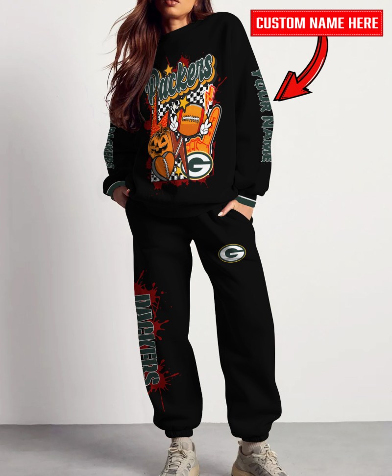 Green Bay Packers Sweatshirt and Sweatpants Set