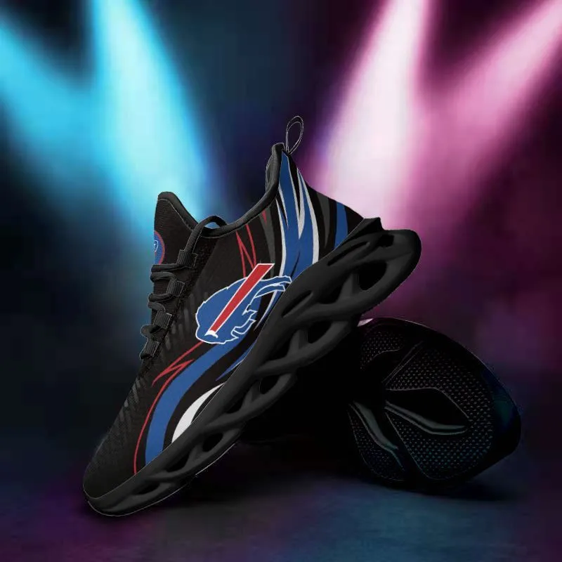 Buffalo Bills Yezy Running Sneakers 455 Different Angle
