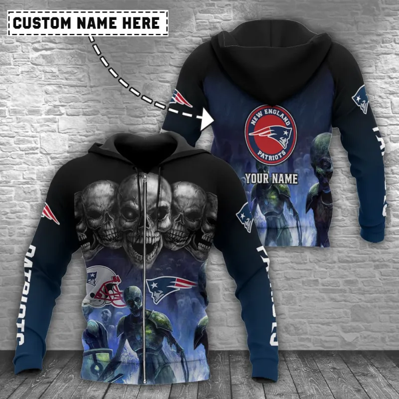 New England Patriots Personalized Hoodie