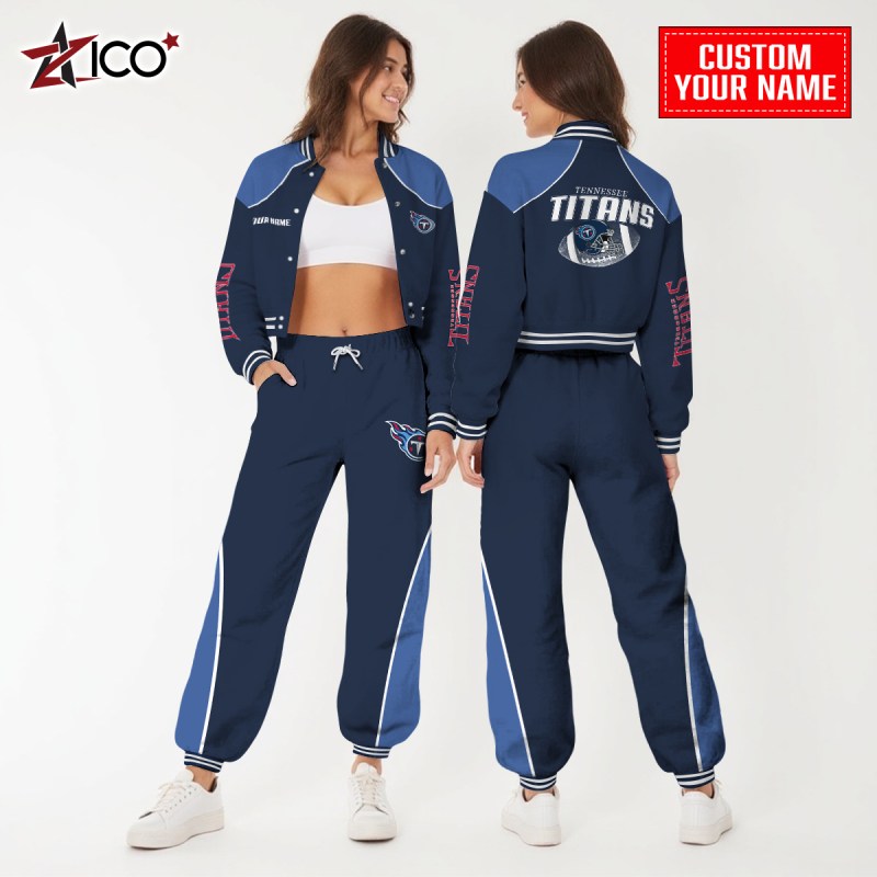 Tennessee Titans Varsity Jacket and Sweatpants