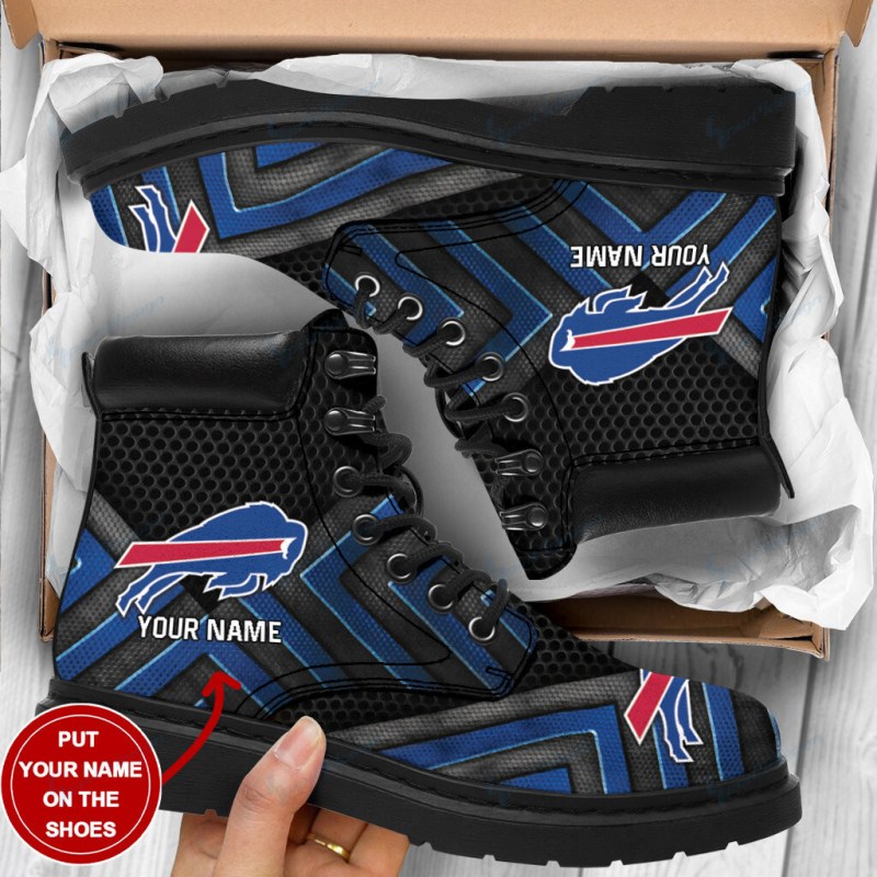 Buffalo Bills Personalized TBL Boots BG06 - NFL Fan Gear