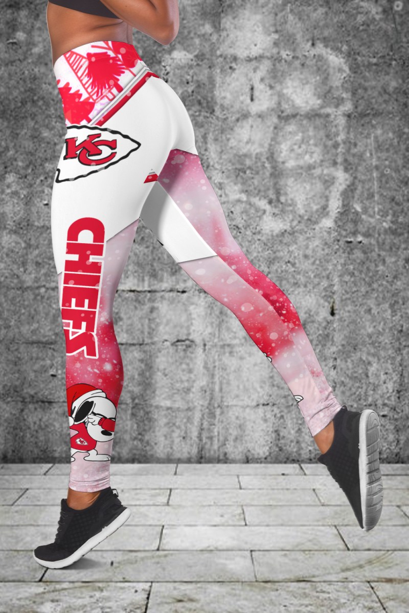Kansas City Chiefs Combo Tank Top and Leggings - Image 2