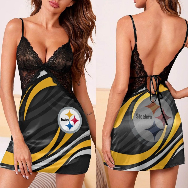 Stylish Pittsburgh Steelers Slip Dress