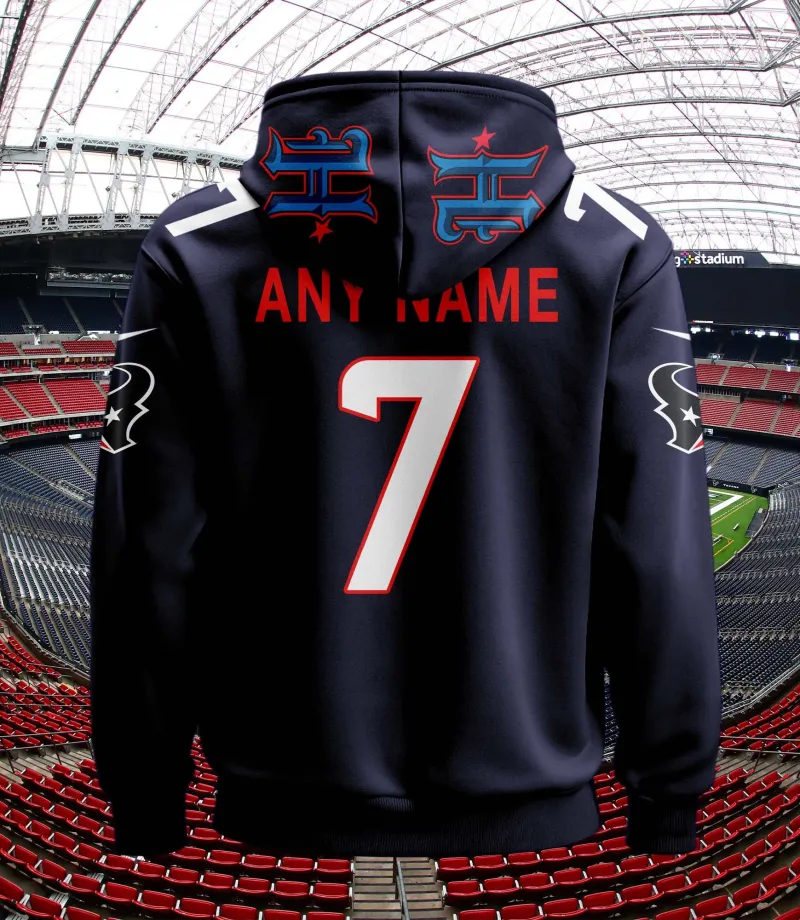 Houston Texans Jersey Hoodie Design