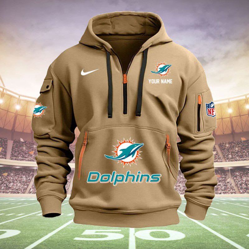 Miami Dolphins Hoodie Side View