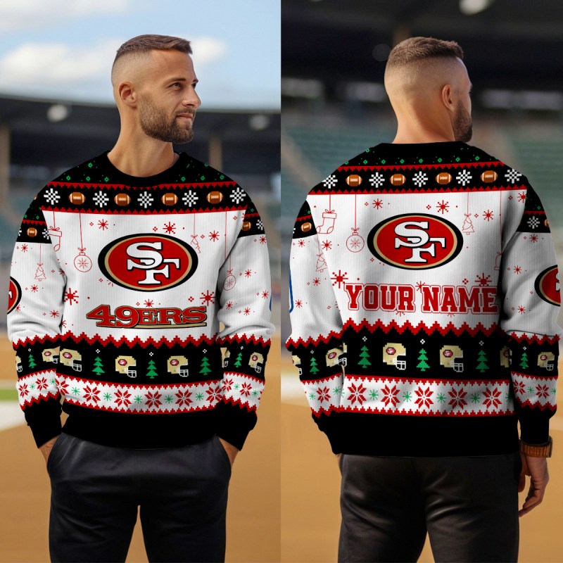 San Francisco 49ers Ugly Christmas Sweater 3