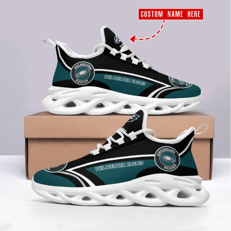 Philadelphia Eagles Personalized Yezy Running Sneakers