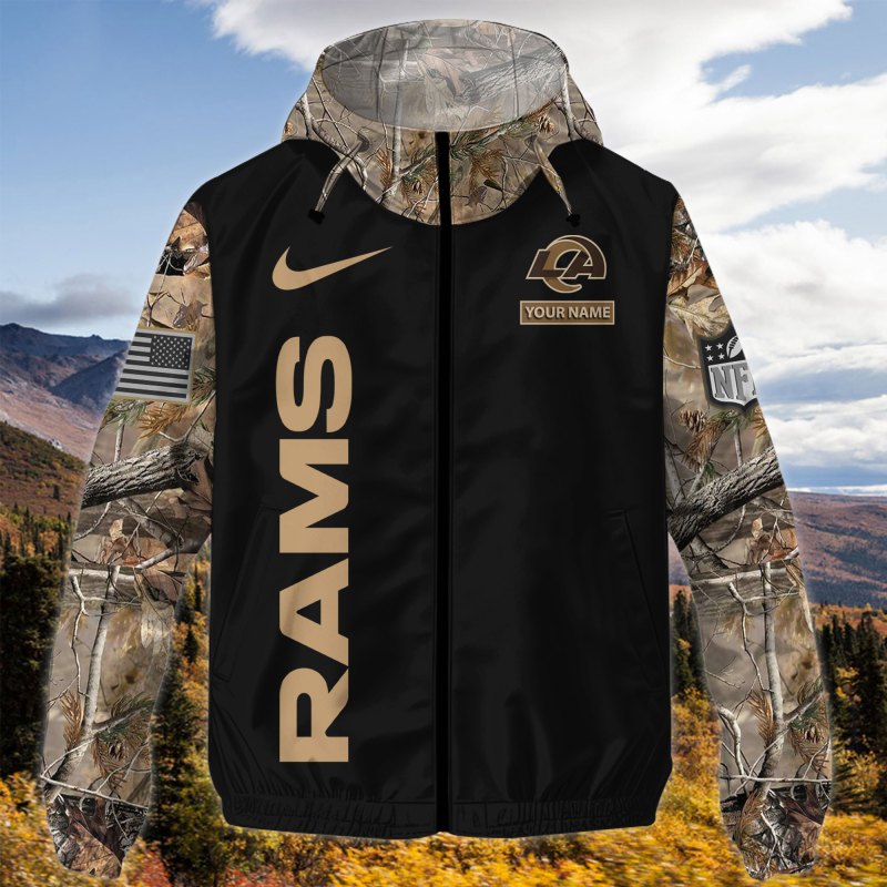 Los Angeles Rams Personalized Jacket Image 2