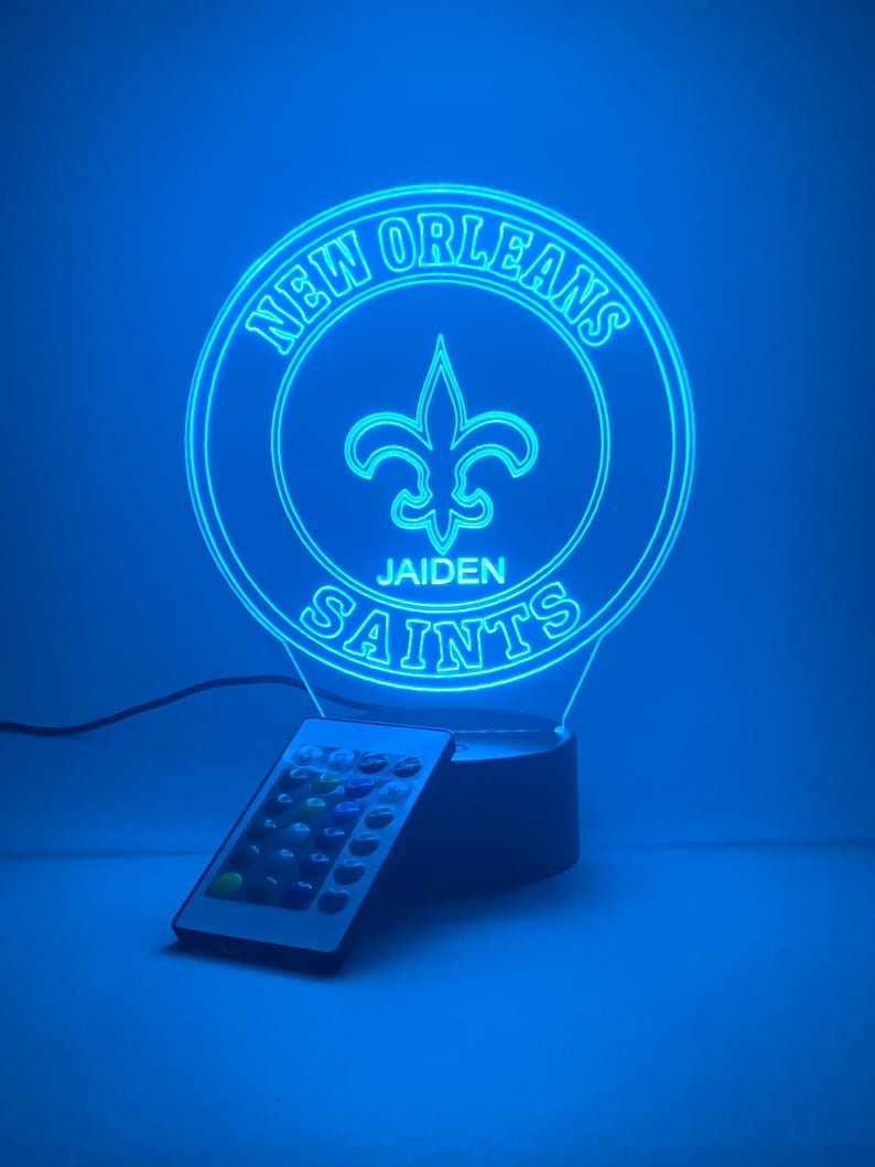 NFL New Orleans Saints Lamp