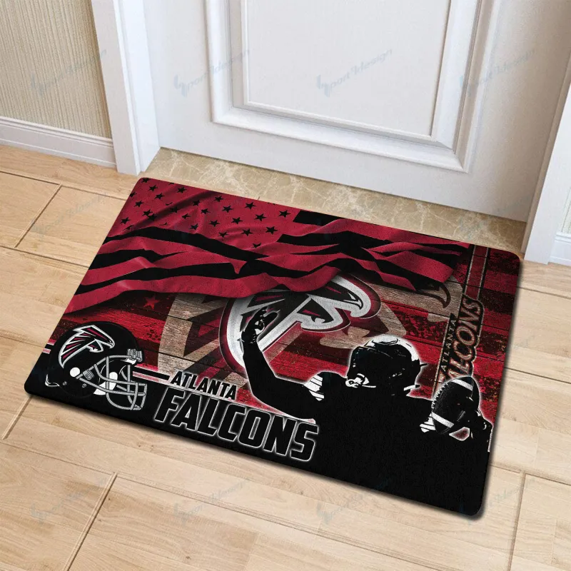 Atlanta Falcons Doormat with Team Logo