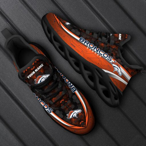 Denver Broncos Yezy Running Sneakers Design