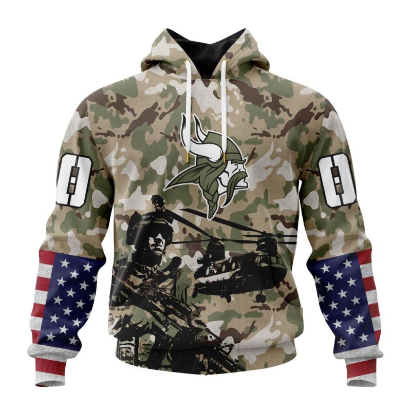 Minnesota Vikings Hoodie Front