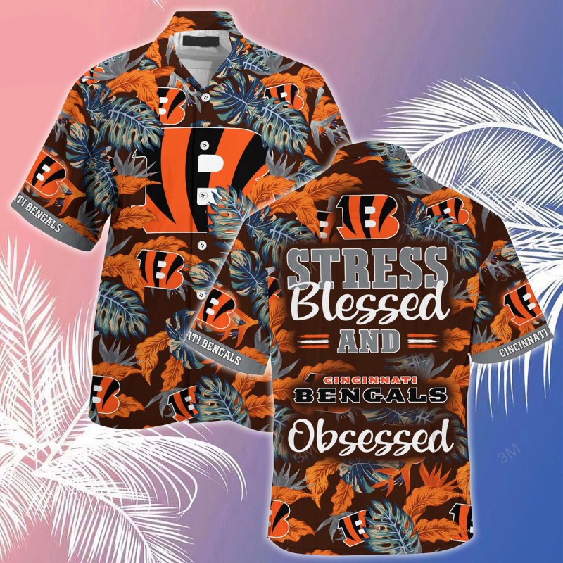 Cincinnati Bengals Summer Hawaiian Shirt