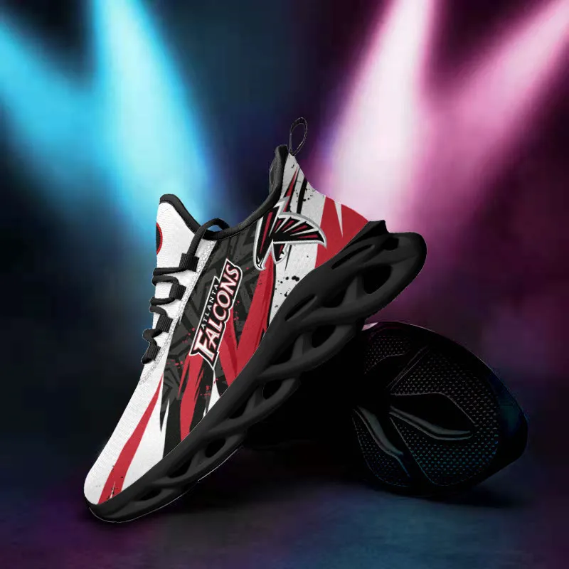 Atlanta Falcons Yezy Running Sneakers BB88 Side View