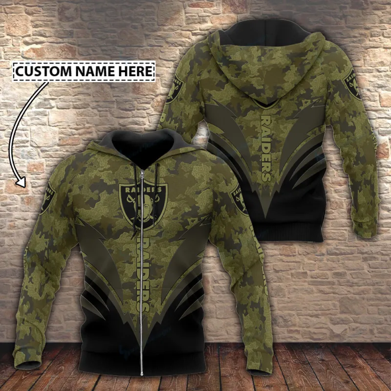 Las Vegas Raiders Personalized Hoodie