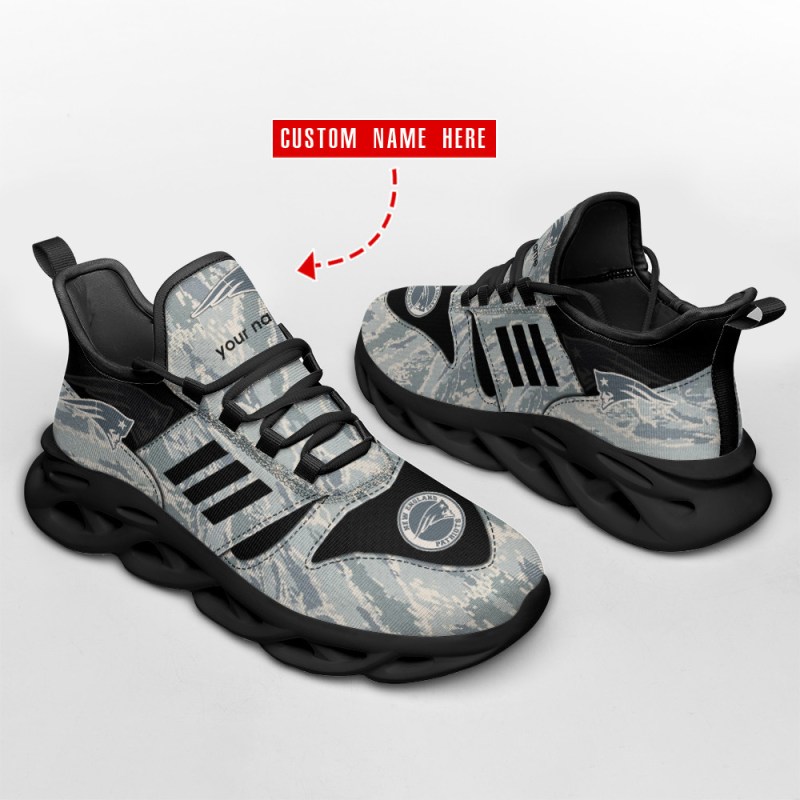 New England Patriots Personalized Yezy Running Sneakers