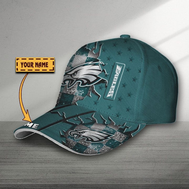Philadelphia Eagles Cap Side View