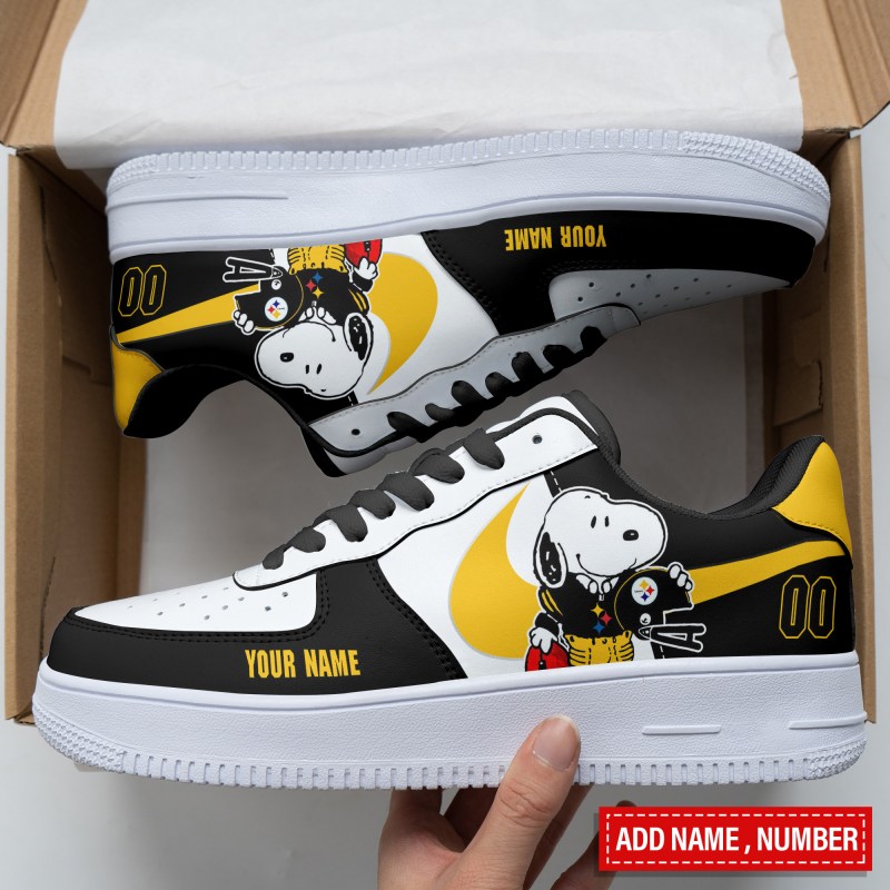Pittsburgh Steelers Personalized AF1 Shoes