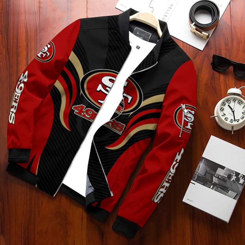 San Francisco 49ers Bomber Jacket Style