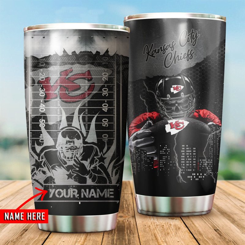 Kansas City Chiefs Personalized Tumbler