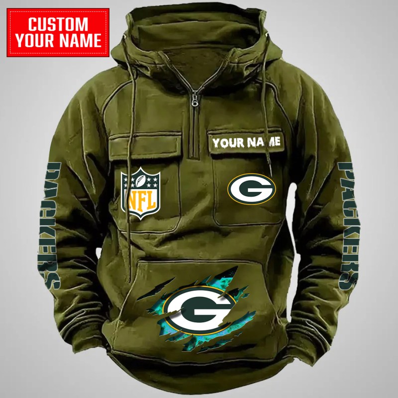 Green Green Bay Packers Hoodie