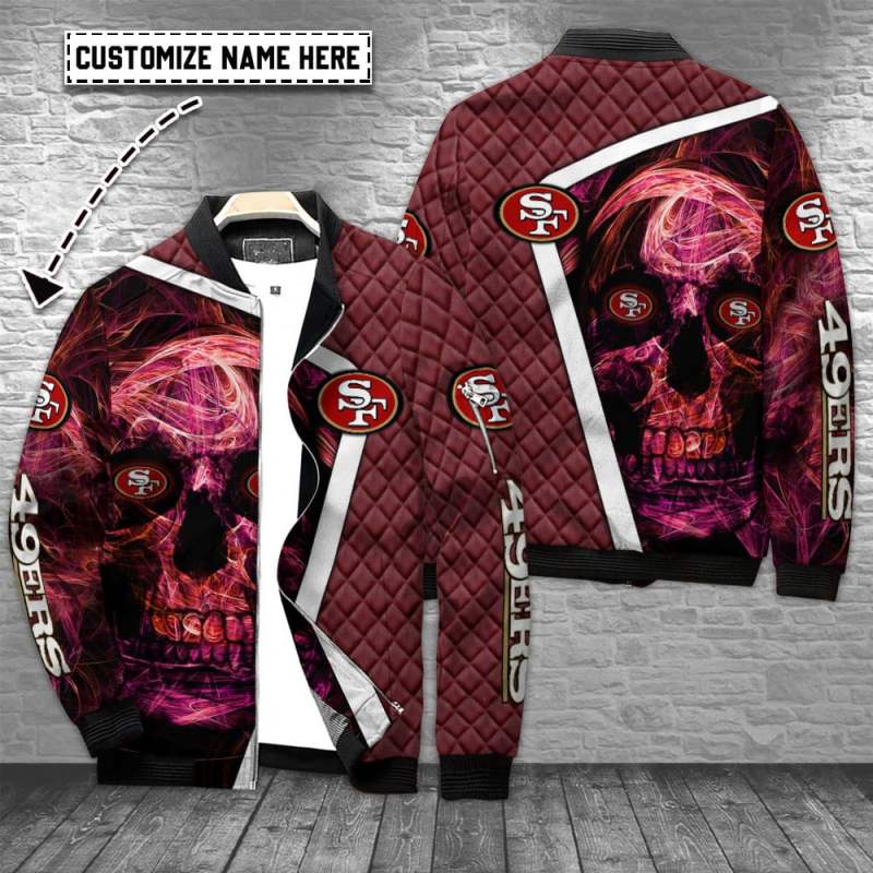San Francisco 49ers Personalized Bomber Jacket