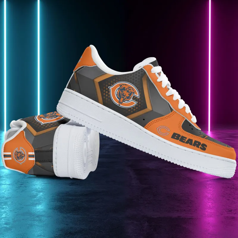 Stylish Chicago Bears AF1 Shoes