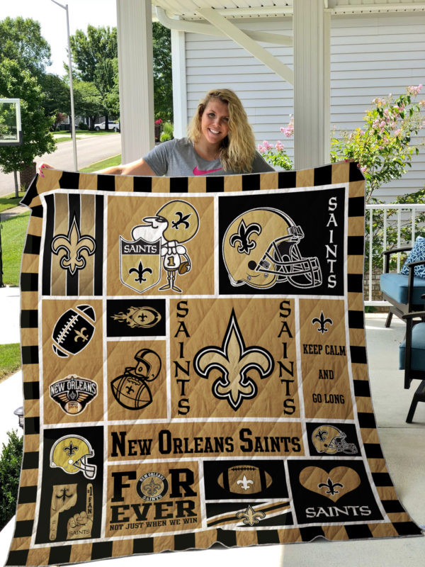 New Orleans Saints Premium Quilt Size Chart