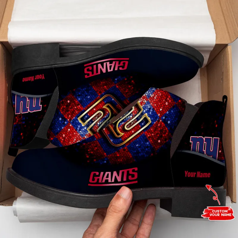 New York Giants Short Boots - Side View