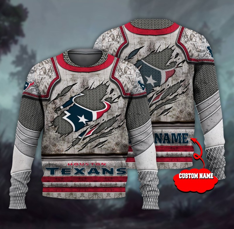 Houston Texans Personalized Sweater Image 3