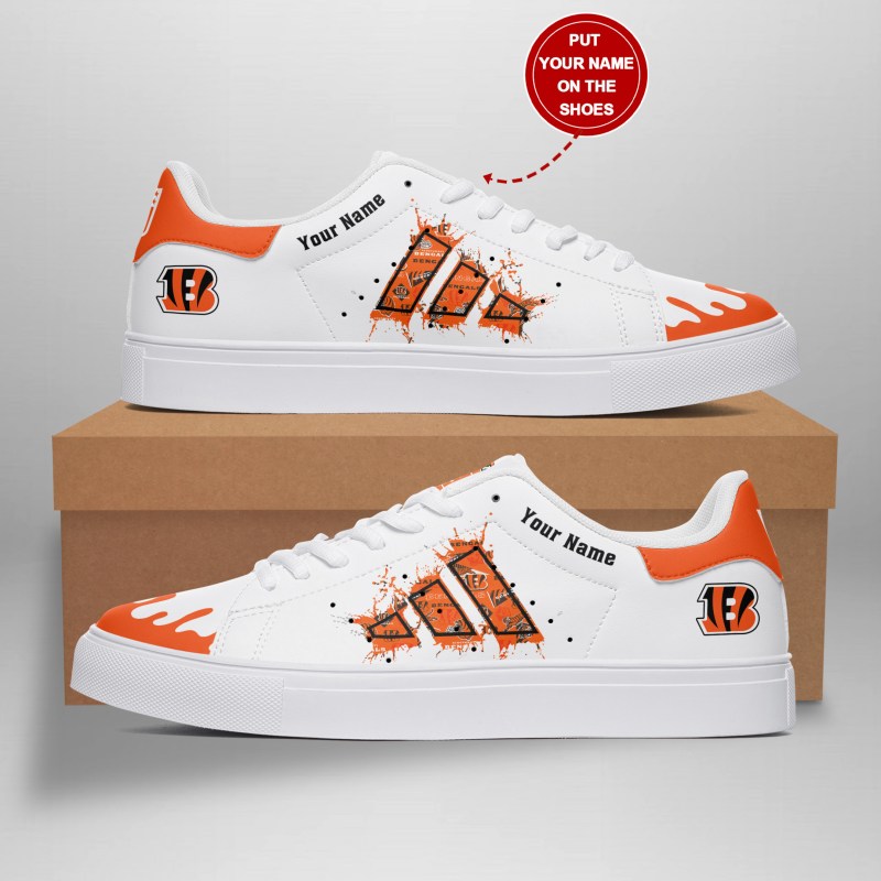 Cincinnati Bengals Personalized SS Custom Sneakers