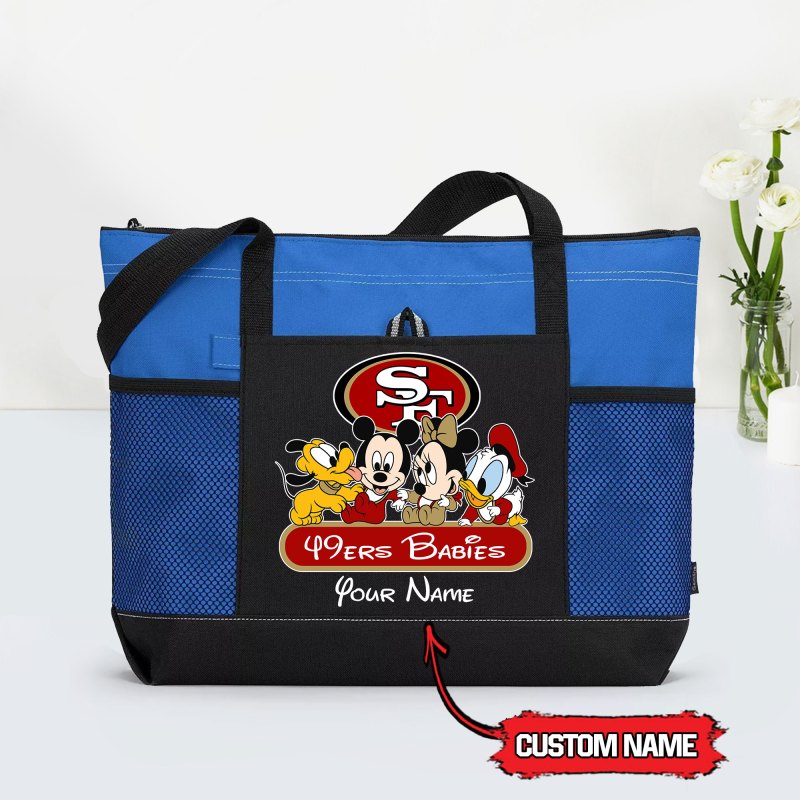 San Francisco 49ers Tote Bag Blue