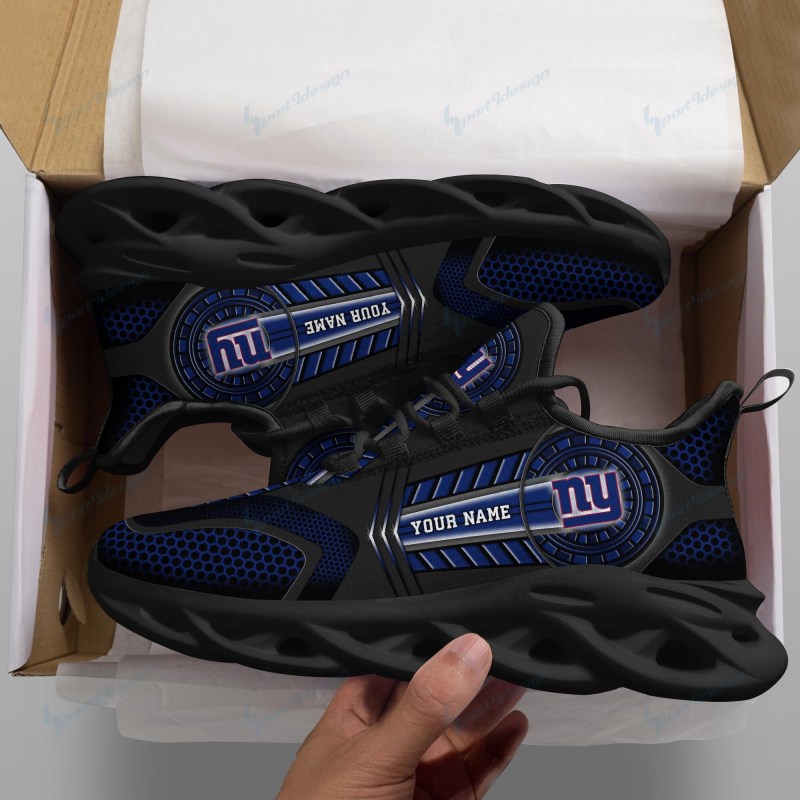 New York Giants Personalized Running Sneakers SPD193