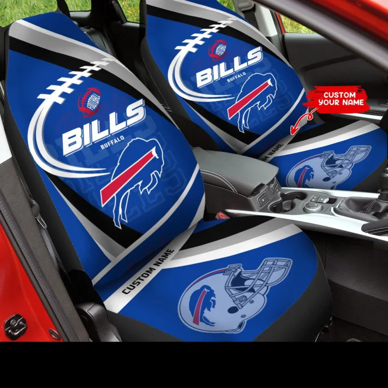 Buffalo Bills Personalized Car Seat Covers