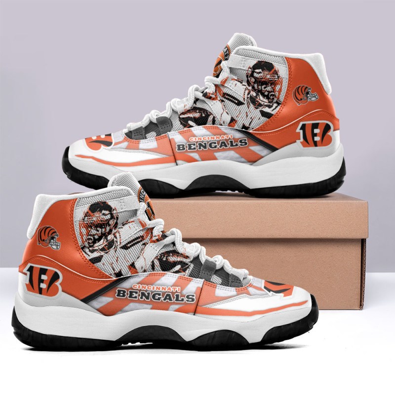 Cincinnati Bengals AJD11 Sneakers Detailed View