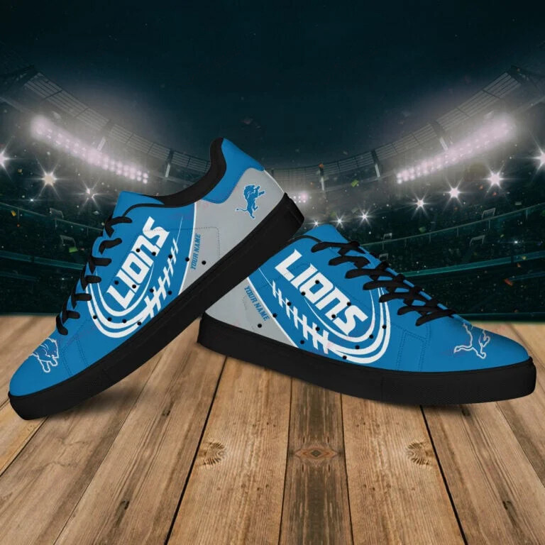Detroit Lions Personalized SS Custom Sneakers - Image 4
