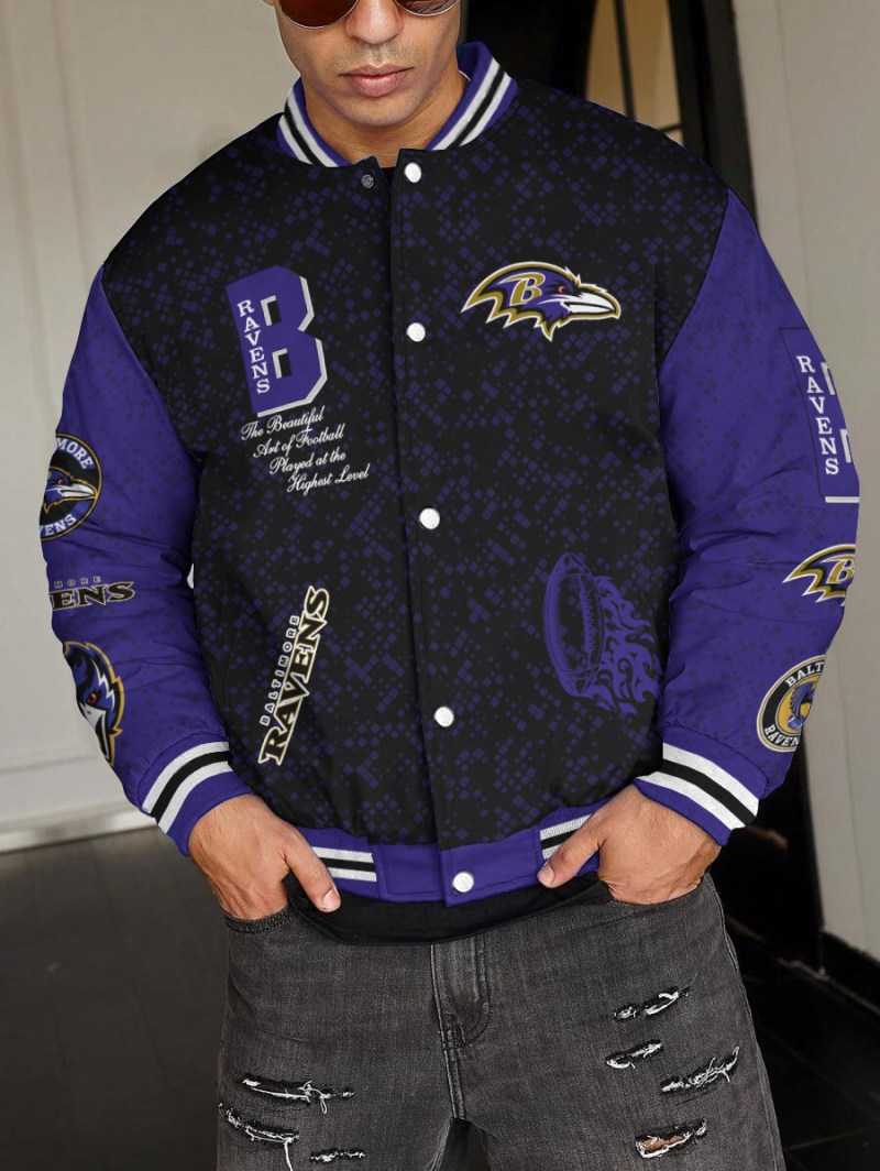 Baltimore Ravens Varsity Jacket