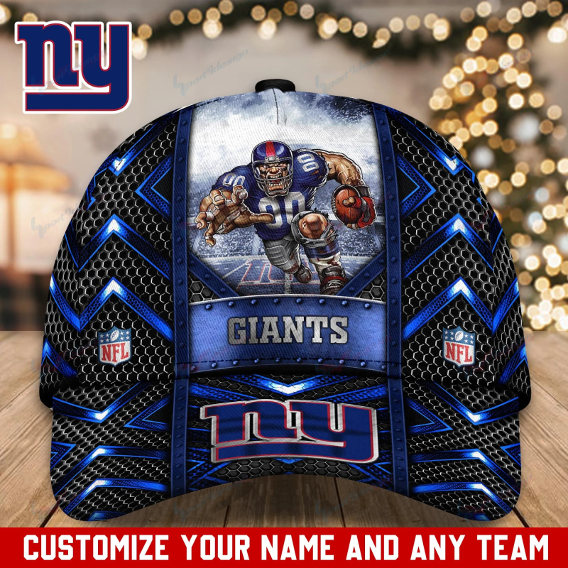 New York Giants Personalized Cap