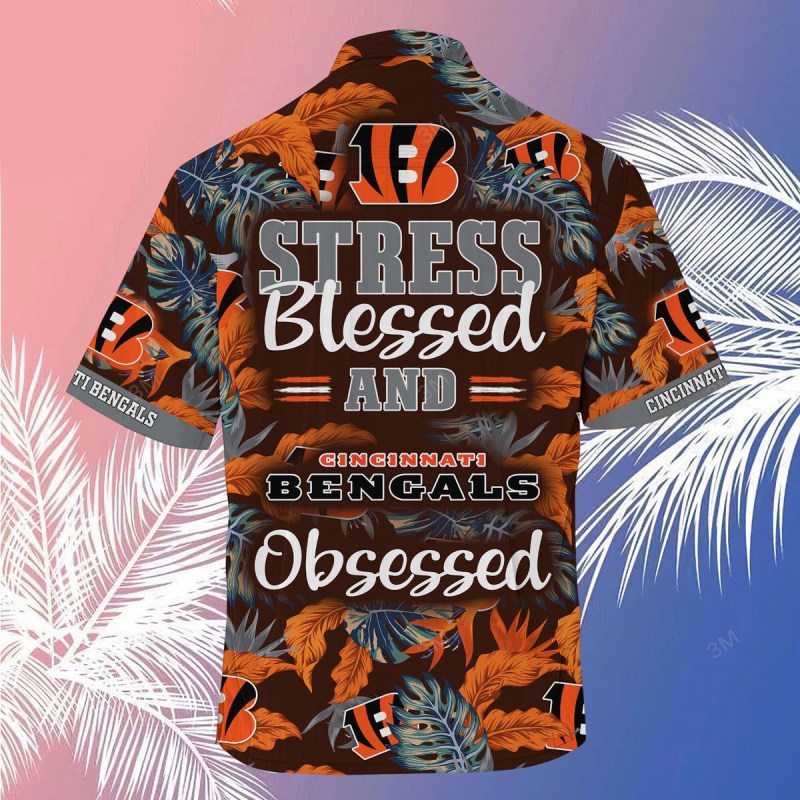 Cincinnati Bengals Summer Hawaiian Shirt