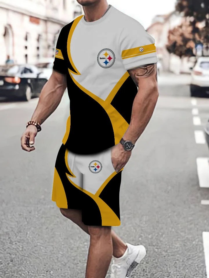 Pittsburgh Steelers T-Shirt and Shorts