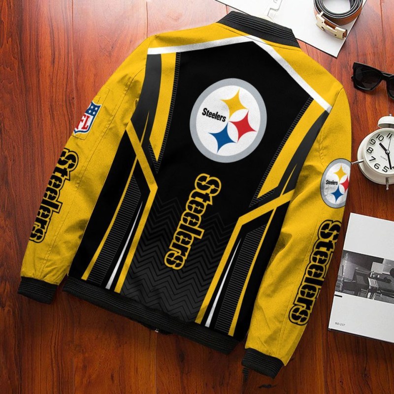 Stylish Pittsburgh Steelers Bomber Jacket