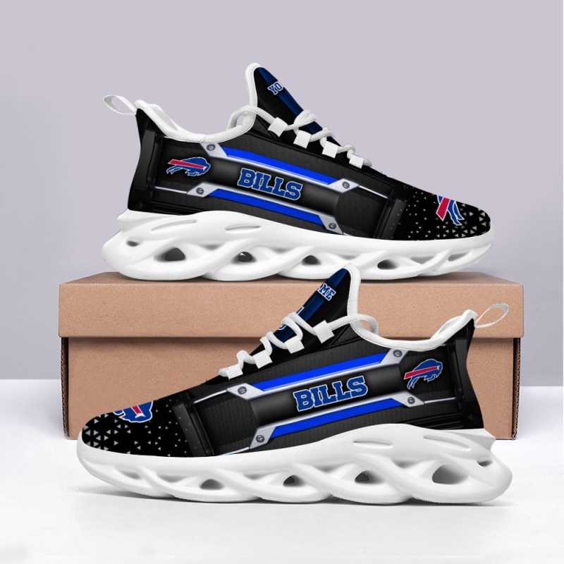 Buffalo Bills Yezy Sneakers Front View