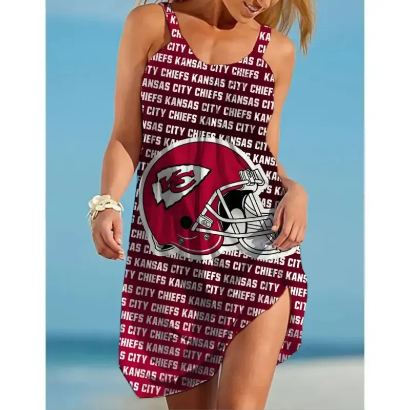 NFL Kansas City Chiefs Beach Dress
