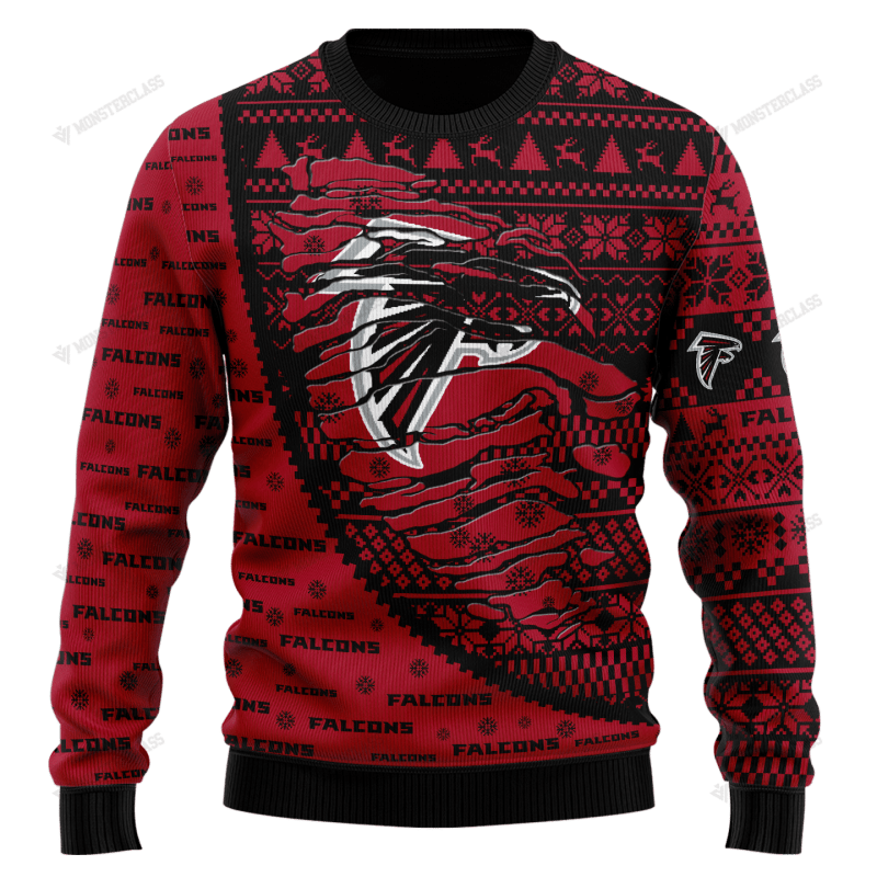 Atlanta Falcons Woolen Sweater Image 2