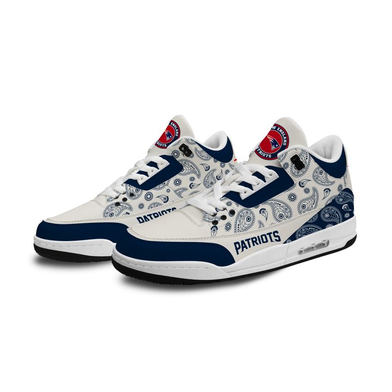New England Patriots JD03 Shoes - Side view