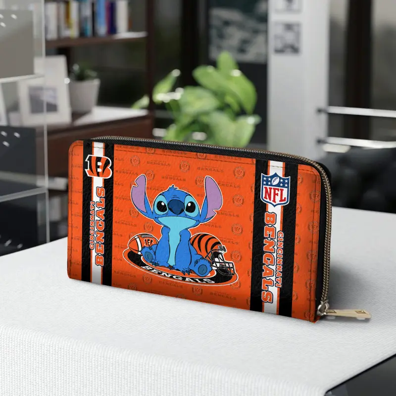 Cincinnati Bengals Wallet Mockup