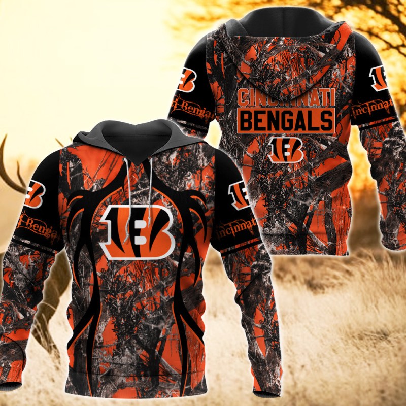 Cincinnati Bengals All Over Printed Ugly Christmas Sweater