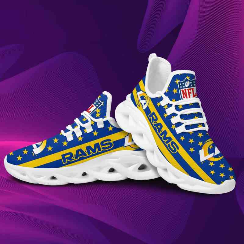 Los Angeles Rams Yezy Running Sneakers 3